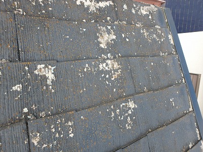 屋根　劣化　スレート