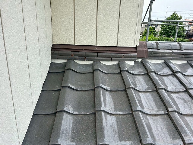 屋根漆喰工事