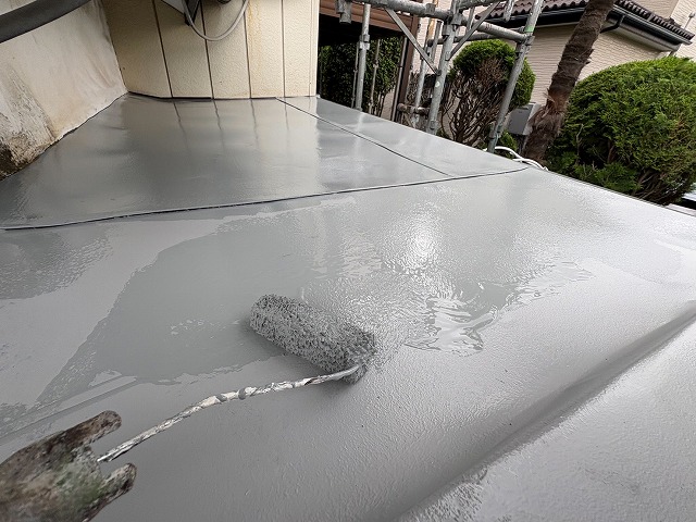 さいたま市西区庇塗装