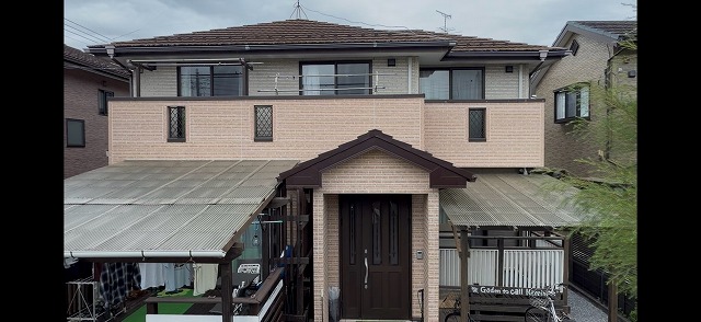 サイディング外壁戸建て住宅