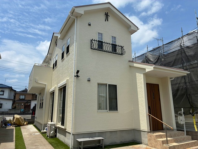 屋根外壁塗装施工完了