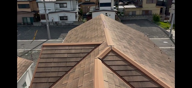 上尾市でスレート屋根点検、色褪せ・塗膜劣化にて耐久性向上メンテナンスを提案