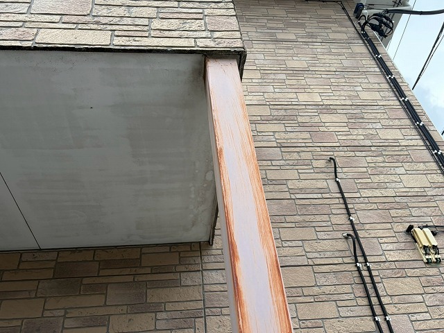 鉄骨柱の赤さび