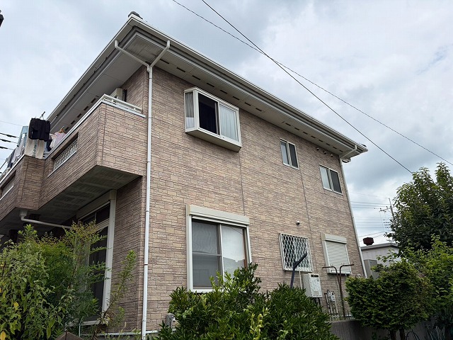 サイディング外壁戸建て現地調査