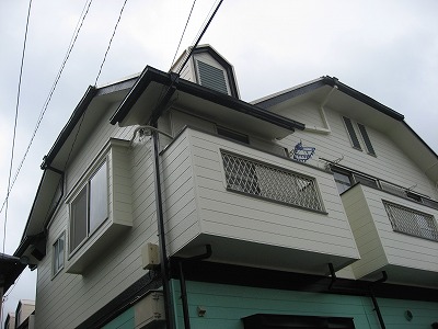 川口市で【棟板金修繕】と屋根塗装、外壁塗装