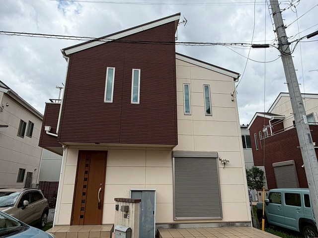 築14年戸建現地調査